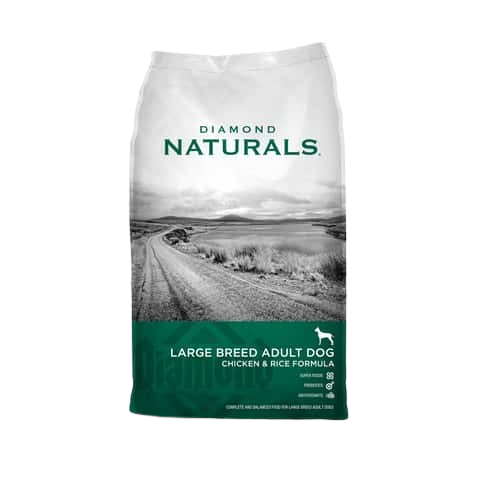 DIAMOND NATURALS CHICKEN AND RICE LARGE 40#