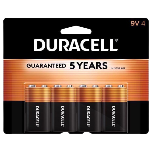 DURACELL 9V 4PK