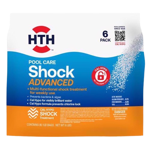 HTH POOL SHOCK TREATMENT 6LB