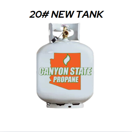 CANYON STATE PROPANE NEW FULL 20# TANK