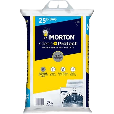 Morton Water Softener Salt Pellets 25#