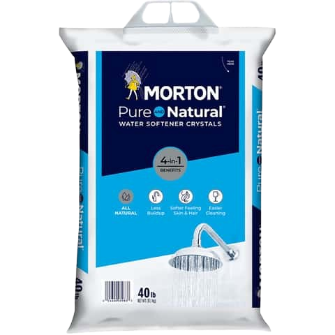 Morton Water Softener Salt Crystals 40#